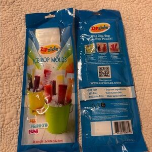Ice Pop Molds - two packages of 36